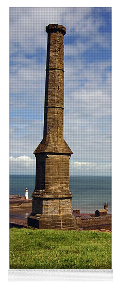 Cumbria Yoga Mat featuring the photograph WHITEHAVEN. The Candlestick. by Lachlan Main