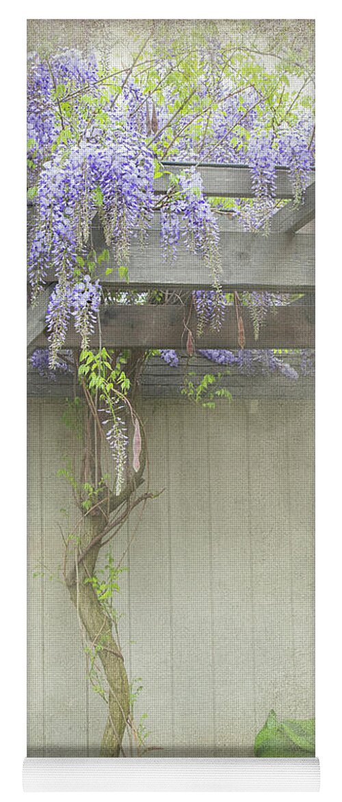 Flowers Yoga Mat featuring the photograph Wisteria Tree by Marilyn Cornwell