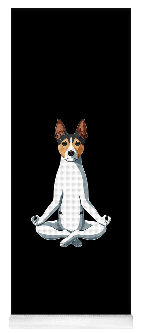 Yoga Rat Terrier Dog Yoga Mat by CreativeDesigns - Pixels