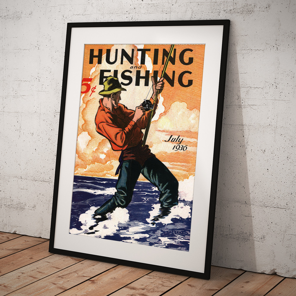 Hunting and Fishing Art Print by Gary Grayson - Fine Art America