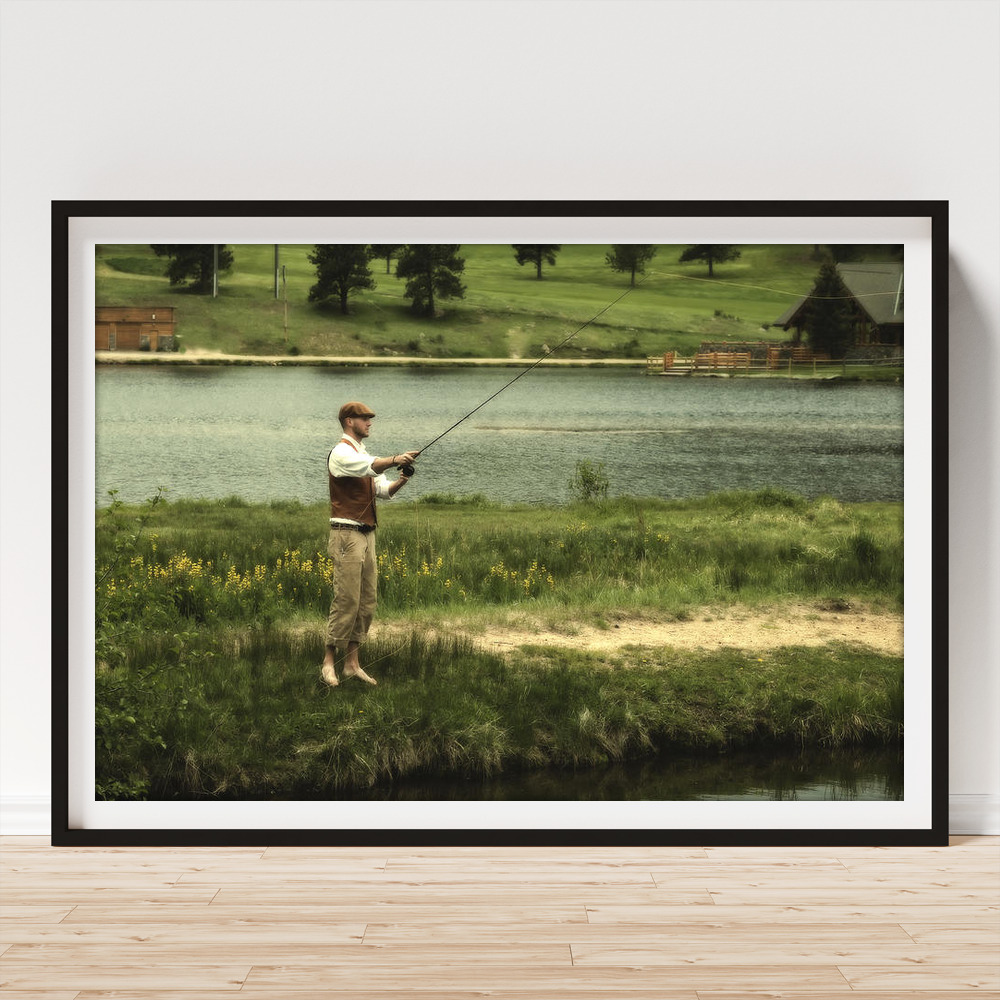 Vintage Fly Fishing by Ron White