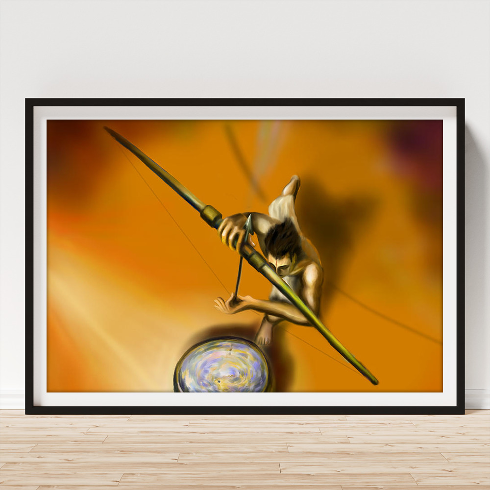 The Eye of the fish only Framed Print by Parag Pendharkar