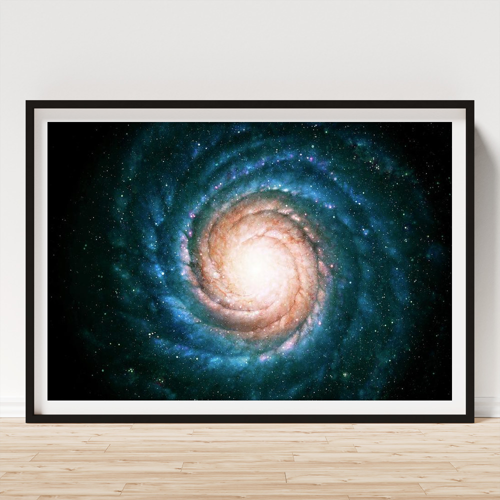 Spiral Galaxy Art Print by Mark Garlick/spl