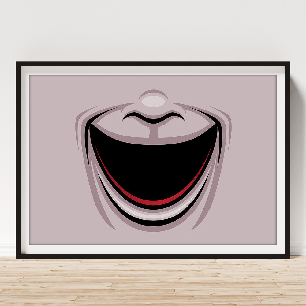 Comedy Theater Mask Art Print by John Schwegel - Pixels