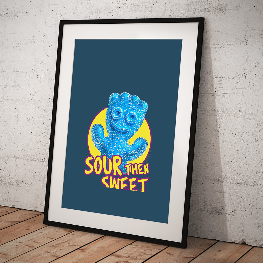 Sour Patch Kids Candy Sour Then Sweet Poster by Joelp Sunai - Fine Art  America
