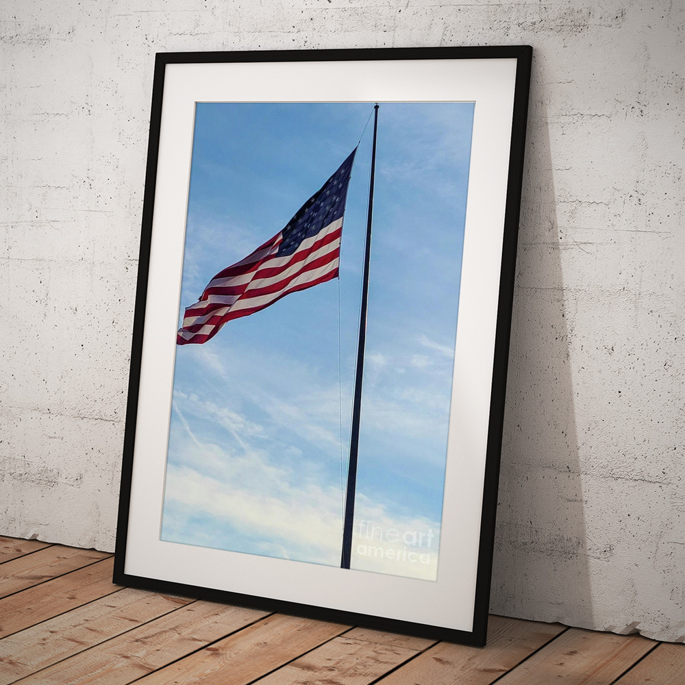 Wavy Framed Print by Shelly Crutchley