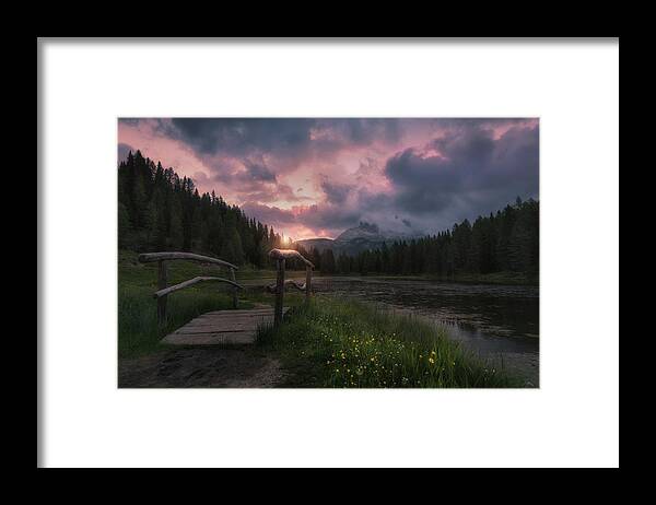 Mountains Framed Print featuring the photograph [ ] by David Mart?n Cast?n