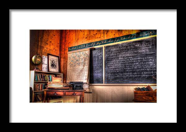 Education Framed Print featuring the photograph After School by Ray Congrove