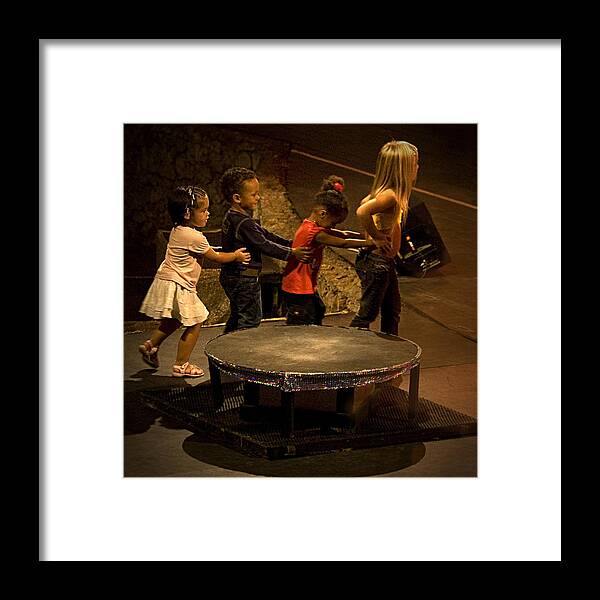 Fine Art Photography Framed Print featuring the photograph ... Become Like Little Children ... by Chuck Caramella