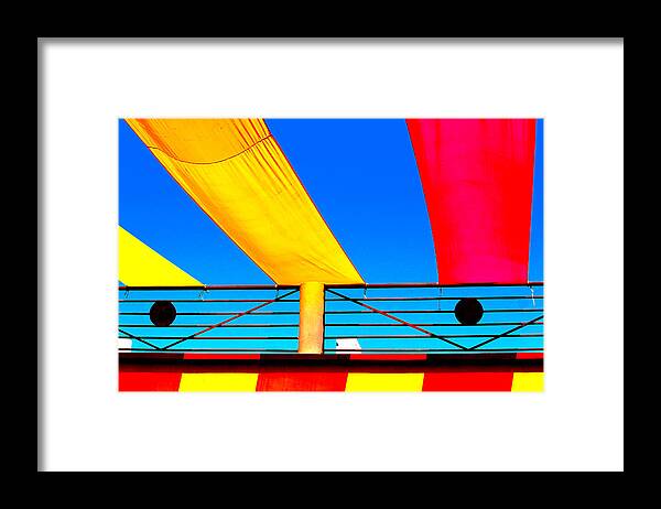 Abstract Framed Print featuring the photograph Source of Happiness by Prakash Ghai