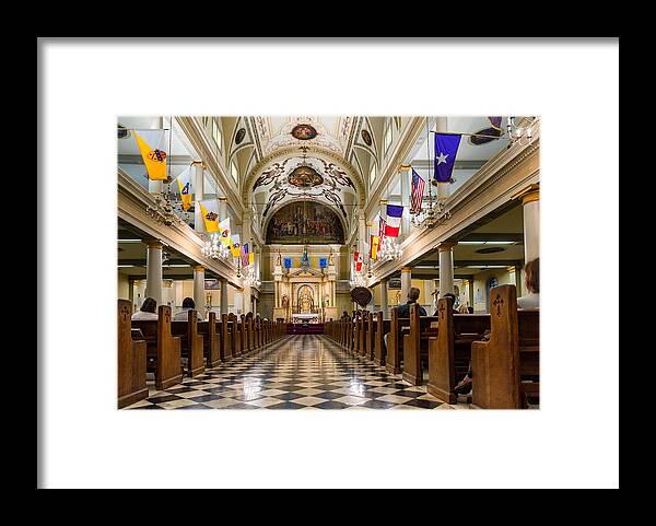 Nola Framed Print featuring the photograph St. Louis Cathedral #4 by Steve Harrington