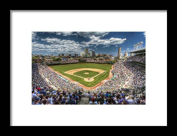 Wrigley Framed Print featuring the photograph 0234 Wrigley Field by Steve Sturgill