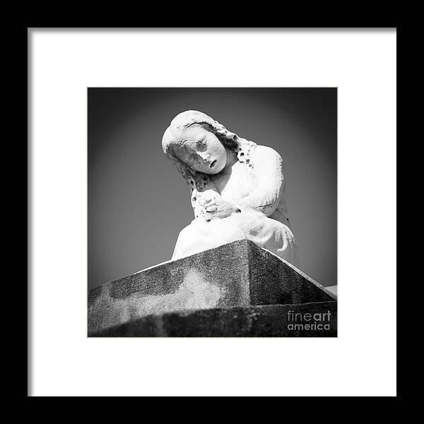 New Framed Print featuring the photograph 0257 Praying GIrl 2 - New Orleans by Steve Sturgill