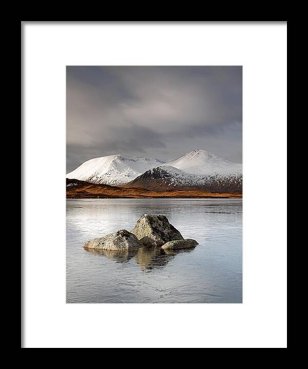 Glencoe Framed Print featuring the photograph Lochan na h-Achlaise #3 by Grant Glendinning