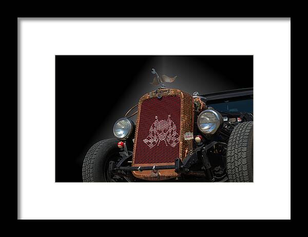 1931 Framed Print featuring the photograph 1931 Nash Coupe Hot Rod #2 by Tim McCullough