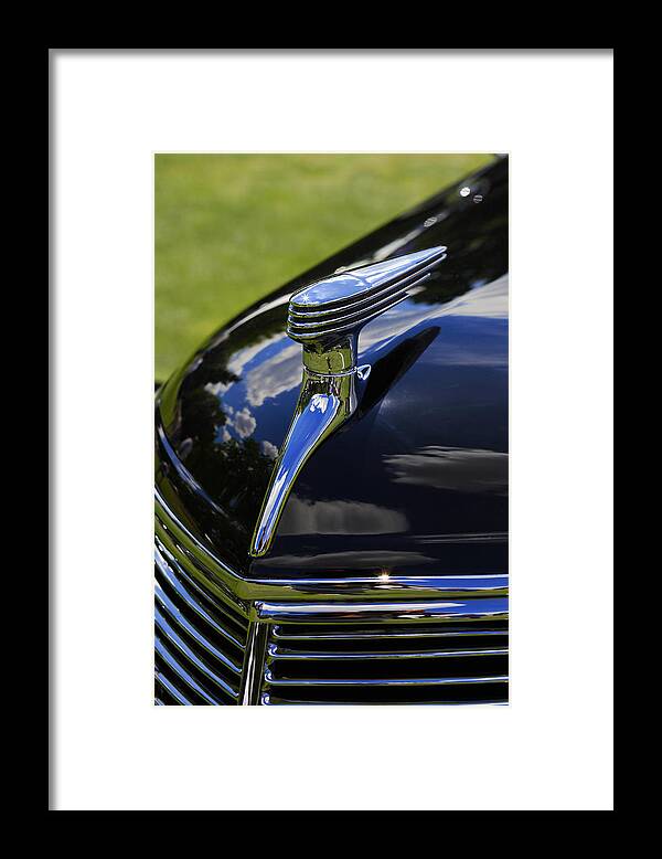 1937 Framed Print featuring the photograph 1937 Ford Model 78 Cabriolet Convertible By Darrin by Gordon Dean II