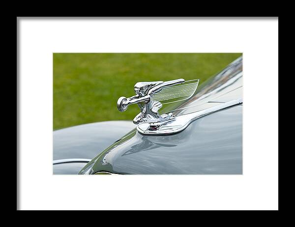 Glenmoor Framed Print featuring the photograph 1940 Packard by Jack R Perry