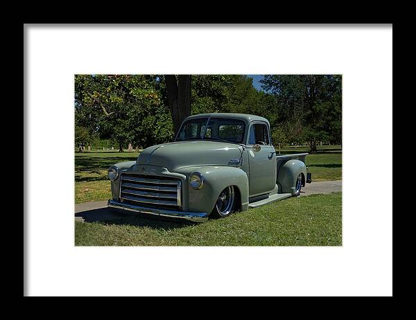 1948 Framed Print featuring the photograph 1948 GMC Pickup Truck by Tim McCullough