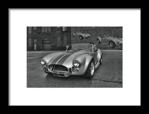 1965 Framed Print featuring the photograph 1965 Shelby Cobra Replica by Tim McCullough