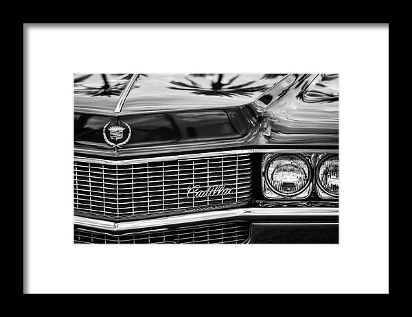 1969 Cadillac Eldorado Grille Framed Print featuring the photograph 1969 Cadillac Eldorado Grille by Jill Reger