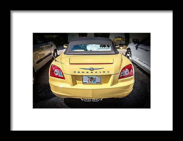 2008 Chrysler Framed Print featuring the photograph 2008 Chrysler Crossfire Convertible #1 by Rich Franco