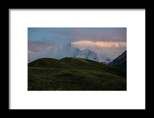 Adult Framed Print featuring the photograph A Couple Of Mountaineers #1 by Pablo Benedito