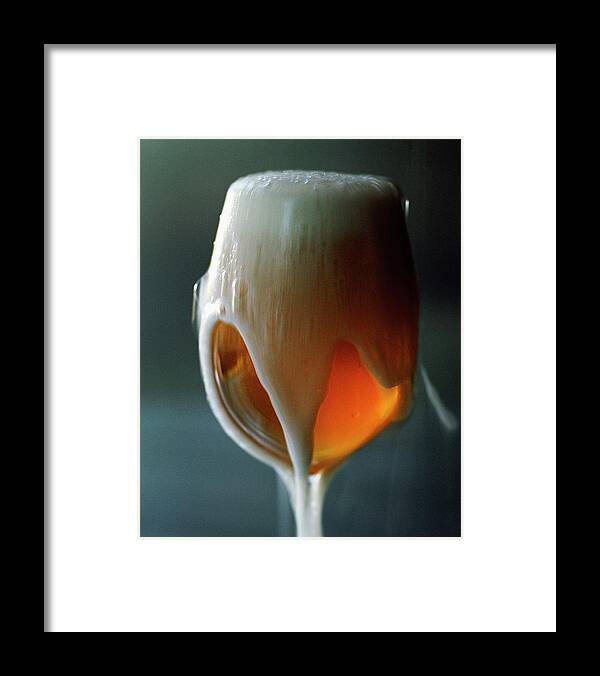 Beverage Framed Print featuring the photograph A Glass Of Beer #1 by Romulo Yanes