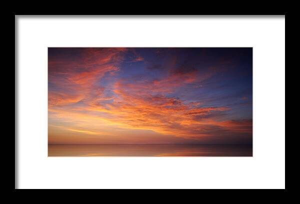 Sunrise Framed Print featuring the photograph A New Day #2 by Carol Eade