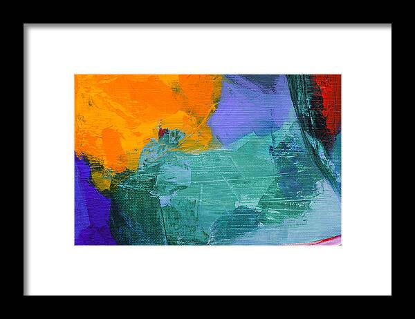 Artist Framed Print featuring the drawing Abstract Acrylic Painting #1 by Stellalevi