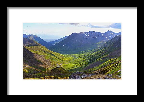 Alaska Framed Print featuring the photograph Archangel Valley #1 by Scott Slone