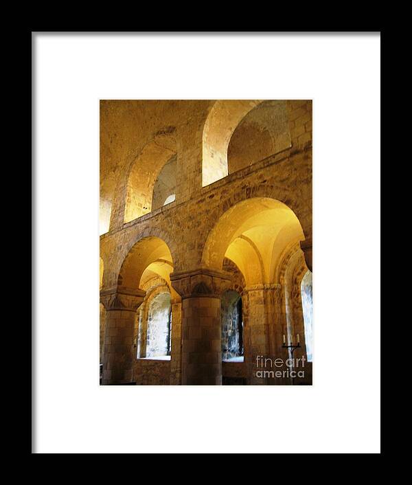 St. John's Chapel Framed Print featuring the photograph Arches by Denise Railey