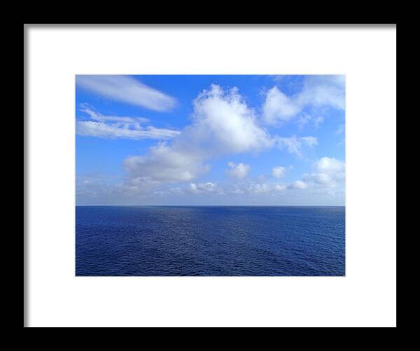 Bahamas Framed Print featuring the photograph Bahamas View #1 by Curtis Krusie