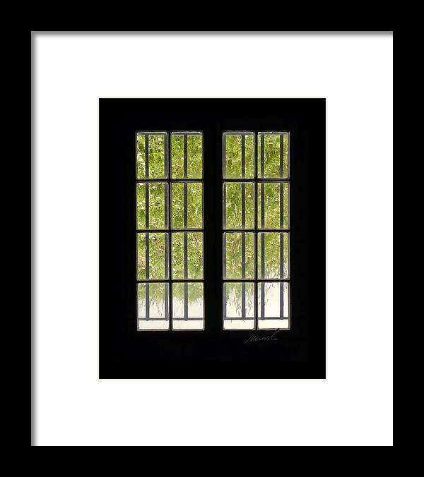 Architecture Framed Print featuring the photograph Barred #1 by The Art of Marsha Charlebois