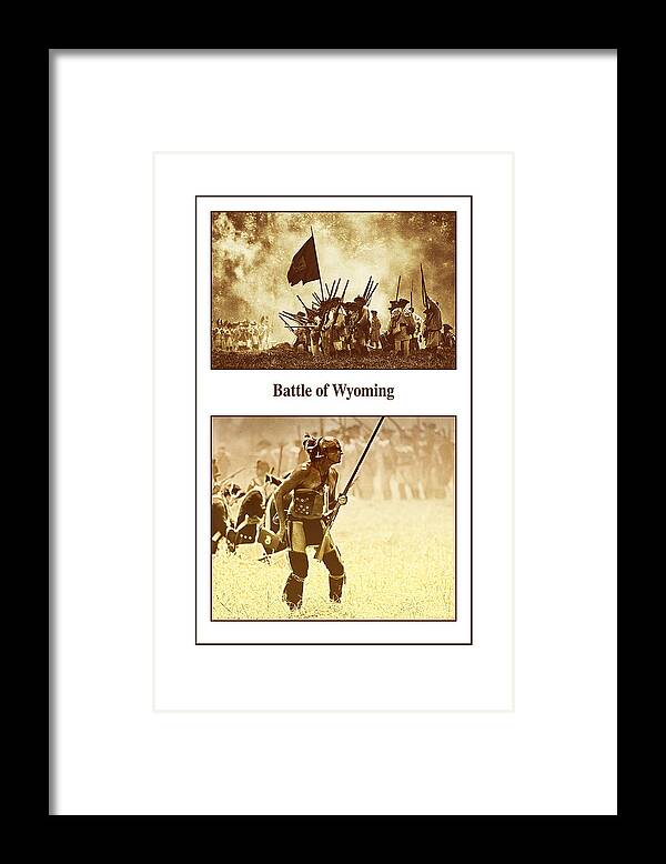 American Revolution Framed Print featuring the photograph Battle Of Wyoming #1 by Jim Cook
