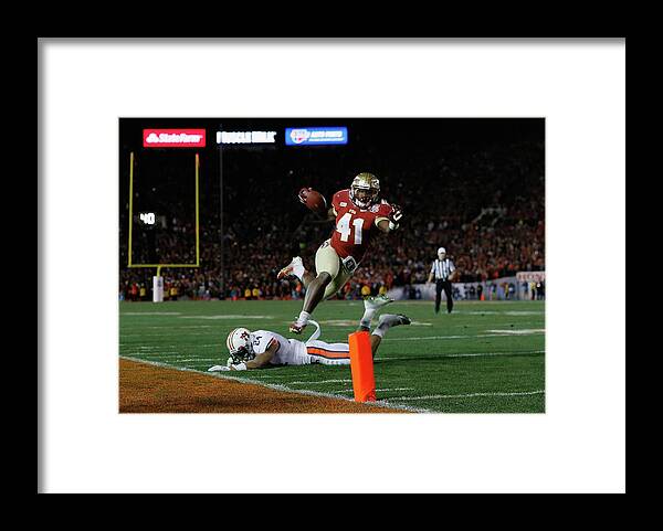 Auburn University Framed Print featuring the photograph Bcs National Championship - Florida #1 by Kevin C. Cox