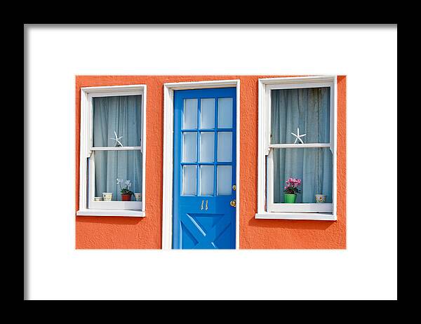 Beach Cottage Framed Print featuring the photograph Beach Cottage #1 by Ben Graham