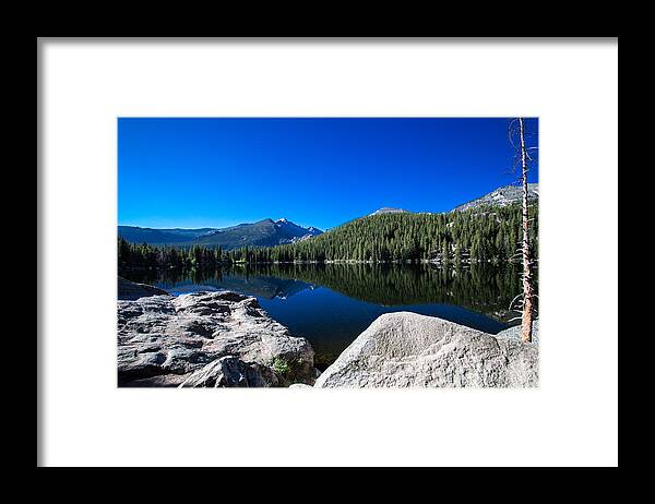 Bear Lake Framed Print featuring the photograph Bear Lake Morning #1 by Cathy Donohoue