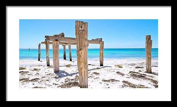 Beach Framed Print featuring the photograph Beautiful Blue by Rick Drent