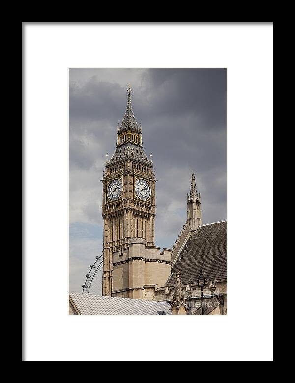 Big Ben Framed Print featuring the photograph Big Ben #1 by Timothy Johnson