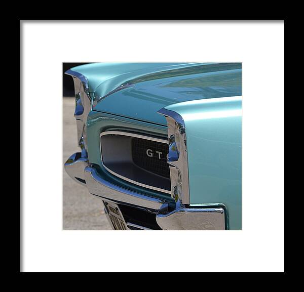 Pontiac Framed Print featuring the photograph Blue GTO #1 by Dean Ferreira