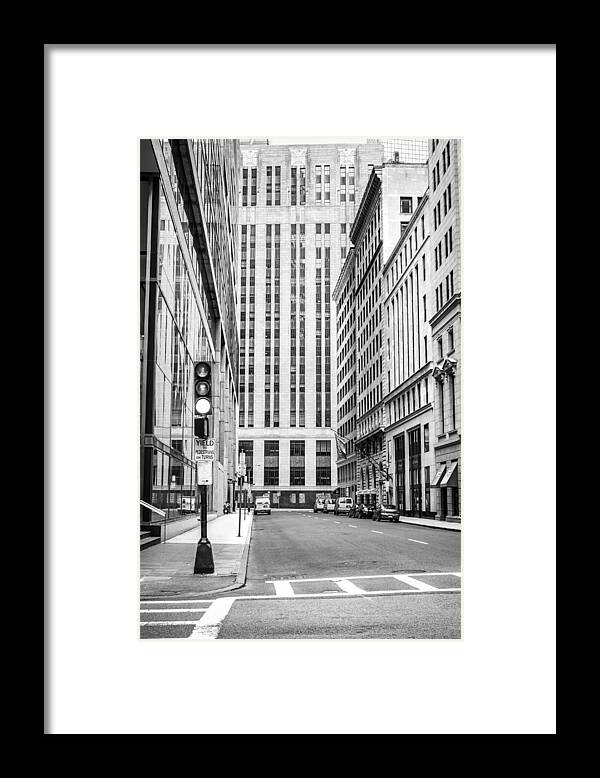 Boston Downtown Framed Print featuring the photograph Boston Downtown by Klm Studioline