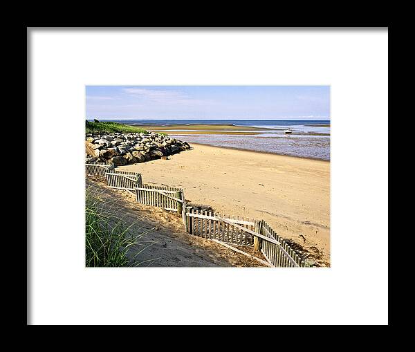 Cape Cod Framed Print featuring the photograph Cape Cod Bay Morning #1 by Frank Winters