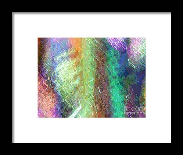 Celeritas Framed Print featuring the mixed media Celeritas 38 by Leigh Eldred