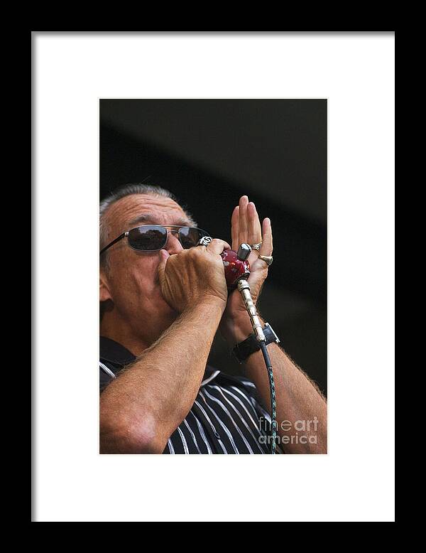 Jazz Framed Print featuring the photograph Charlie Musselwhite #1 by Craig Lovell