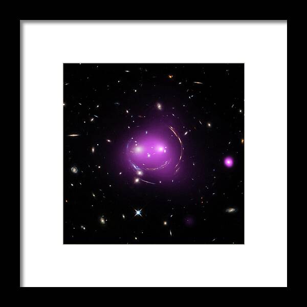 2015 Framed Print featuring the photograph Cheshire Cat Galaxy Group #1 by Nasa/chandra X-ray Observatory Center