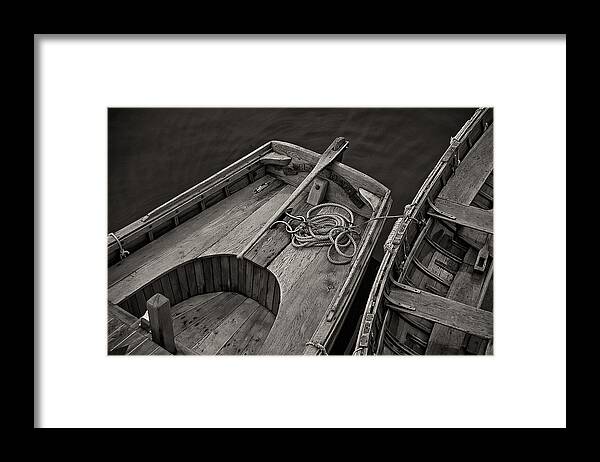 Row Boats Framed Print featuring the photograph Clark Kent by Fred LeBlanc