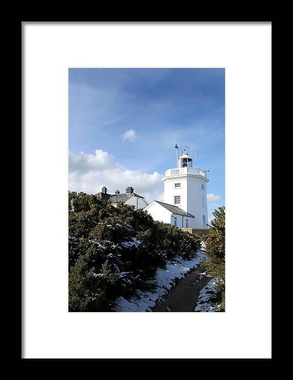 Cromer Lighthouse Framed Print featuring the photograph Cromer Lighthouse #1 by Paul Lilley