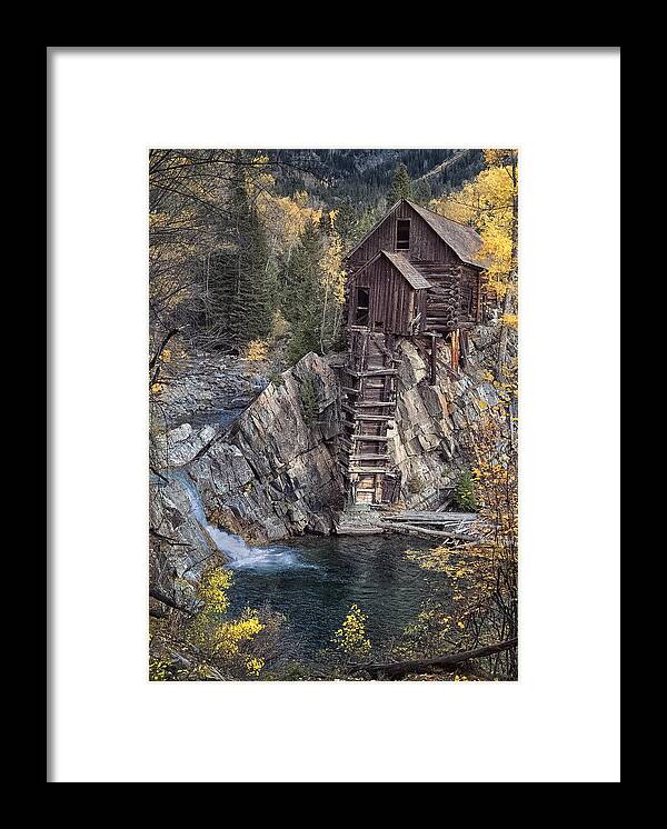Colorado Framed Print featuring the photograph Crystal Mill 1 by Robert Fawcett