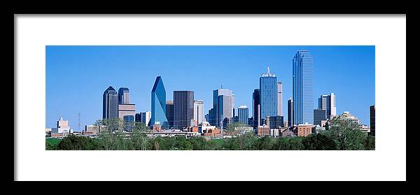 Photography Framed Print featuring the photograph Dallas, Texas, Usa #1 by Panoramic Images