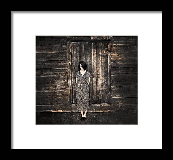 Portrait Framed Print featuring the photograph Dirty Thirties by Theresa Tahara